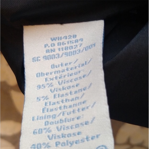 Boden Black Sleeveless Sheath Dress Embellished with Gold Orange Gems - Picture 8 of 9